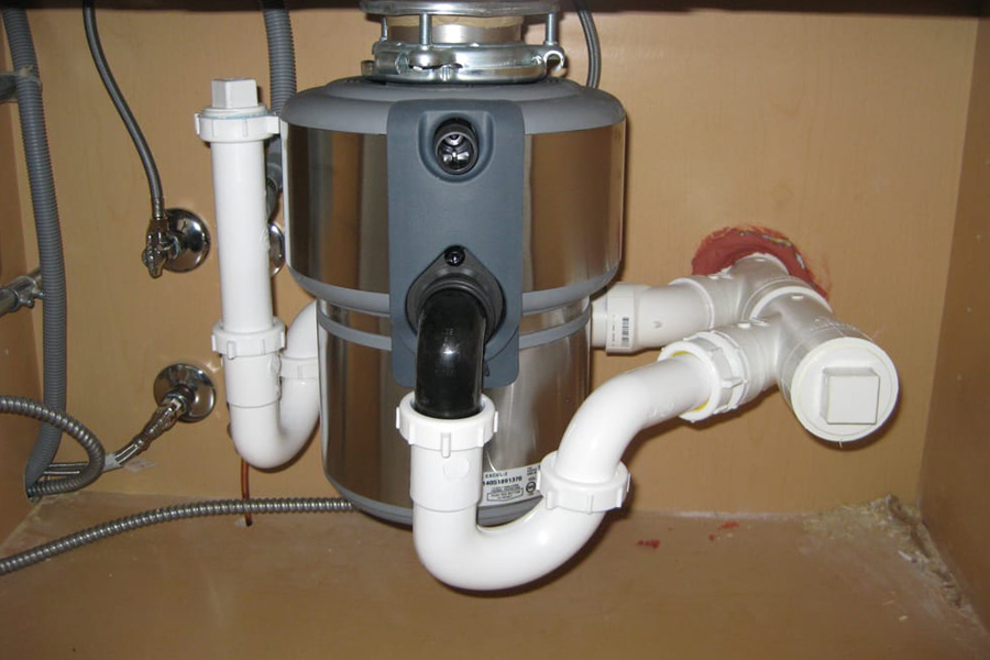 garbage disposal under sink