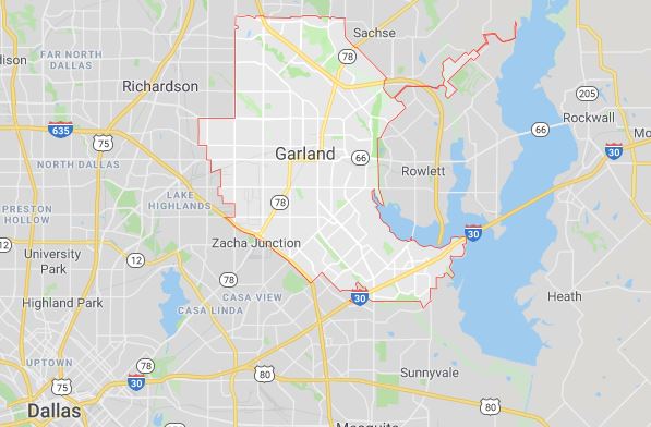 garland texas plumbing service area